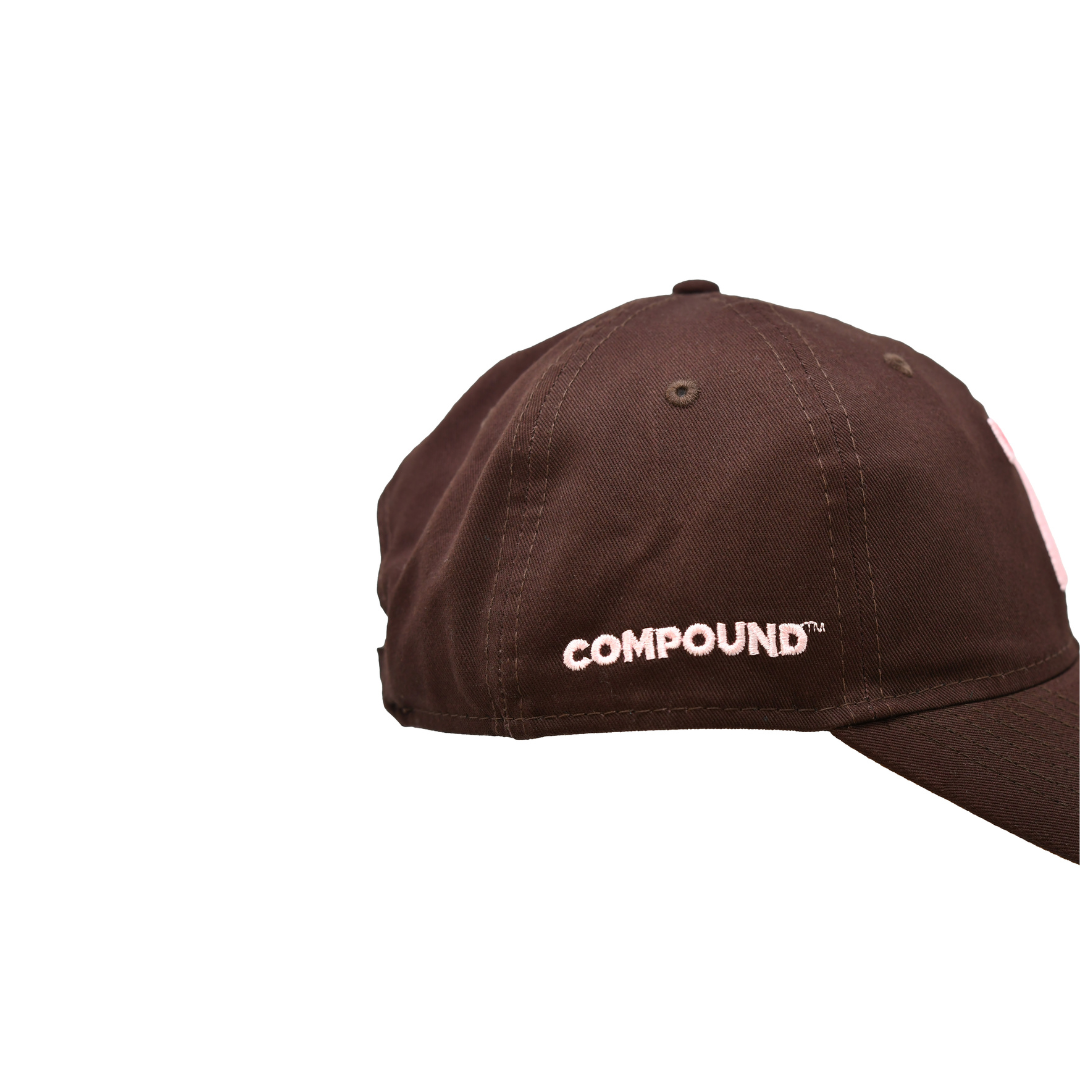 PINK - BROWN '7' DAD HAT