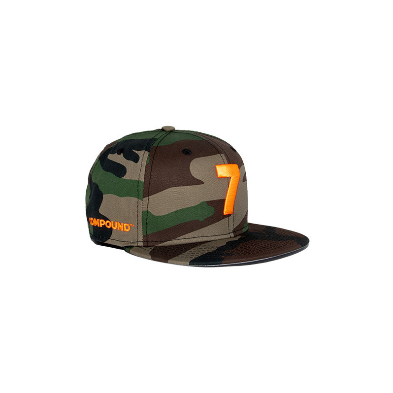 Camo '7' Fitted - Gray Visor