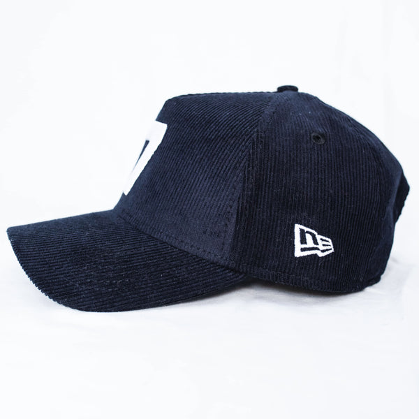 Oxford Navy 7 Corduroy Snapback - COMPOUND
