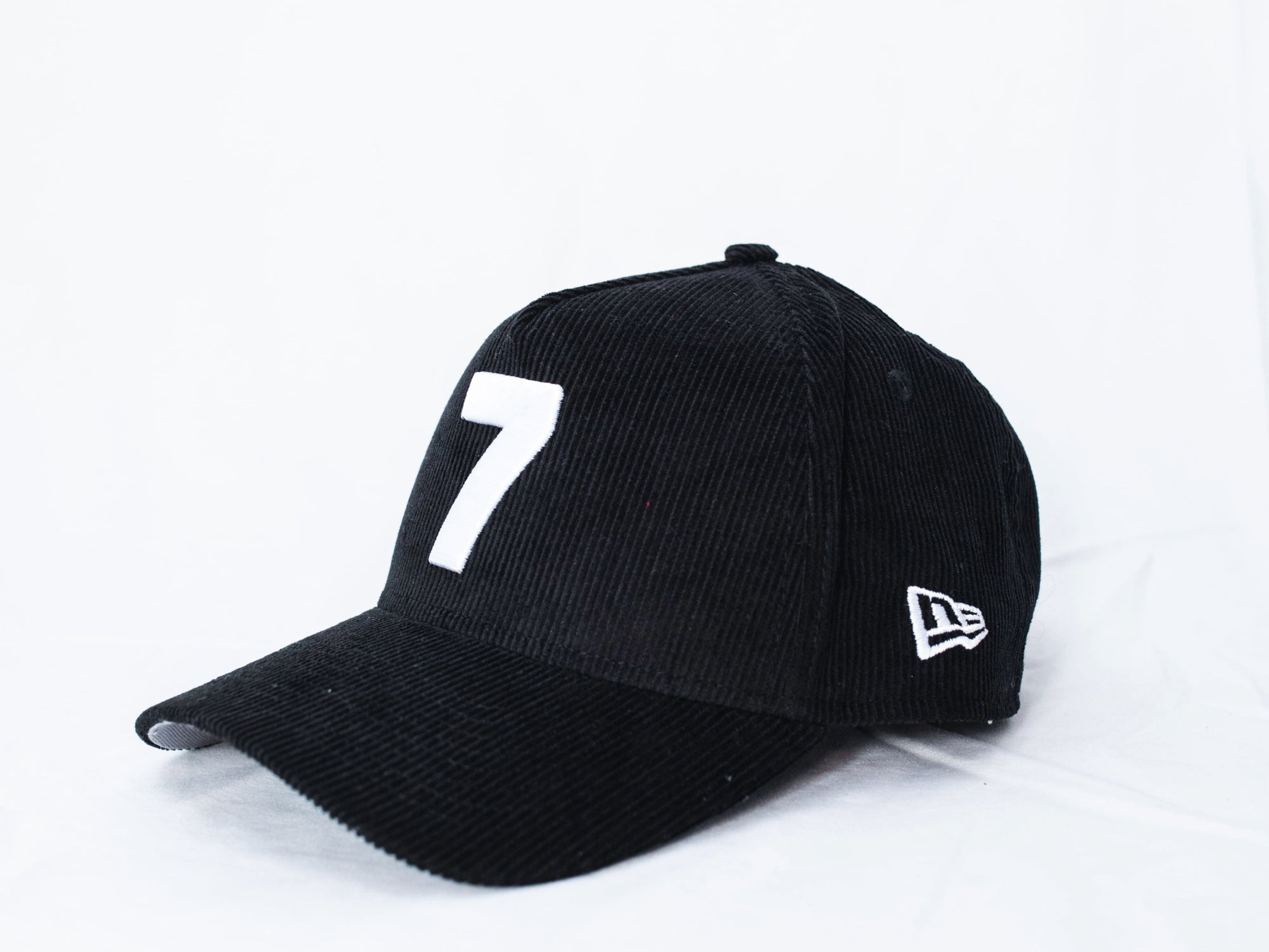 Compound Black 7 Corduroy Snapback
