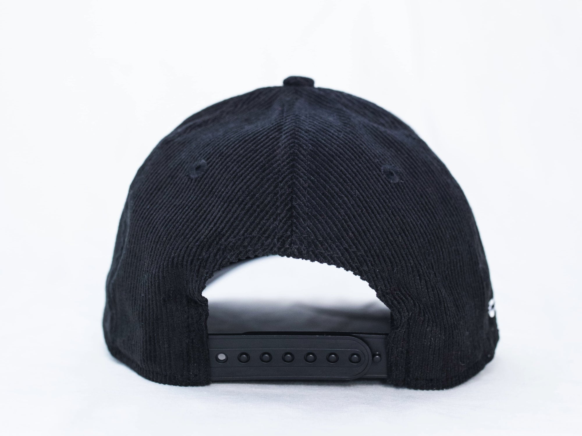 Compound Black 7 Corduroy Snapback