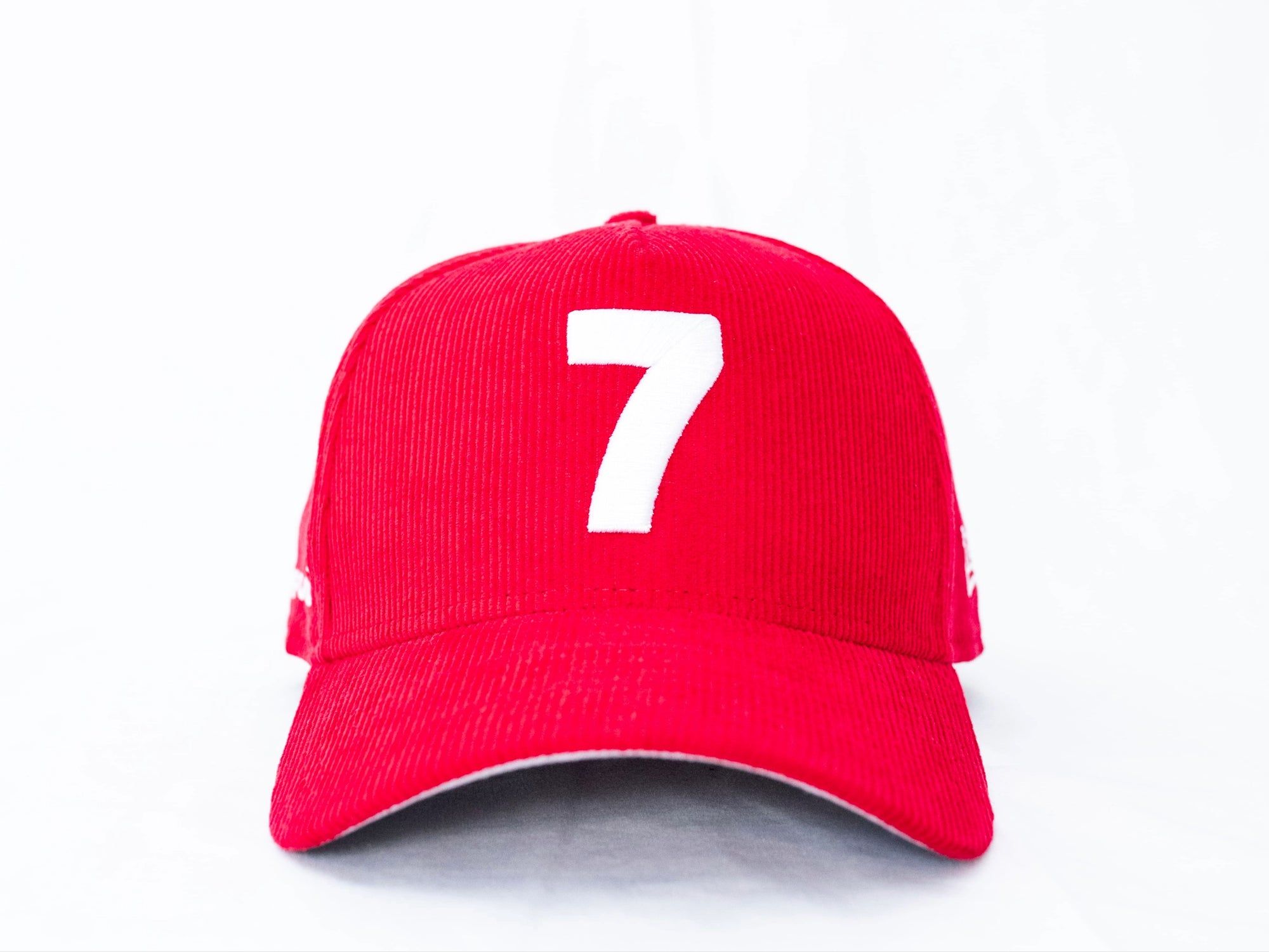 Crimson 7 Corduroy Snapback