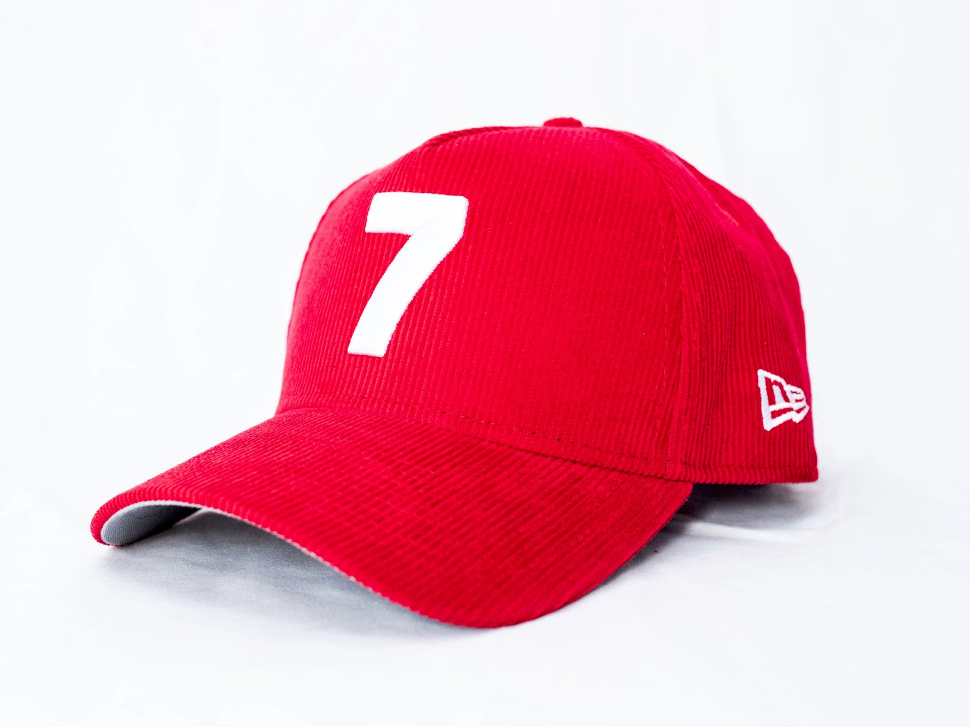 Crimson 7 Corduroy Snapback