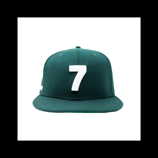 Green Martian '7' Fitted