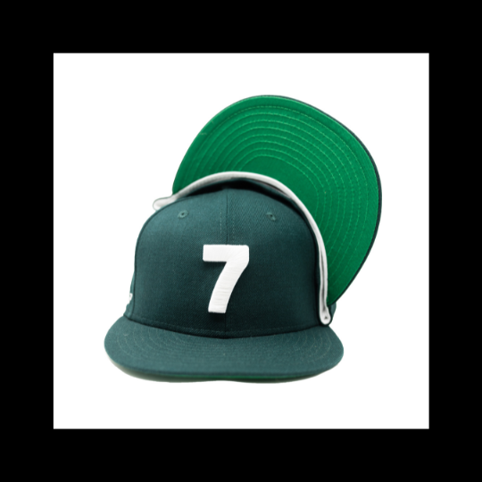 Green Martian '7' Fitted