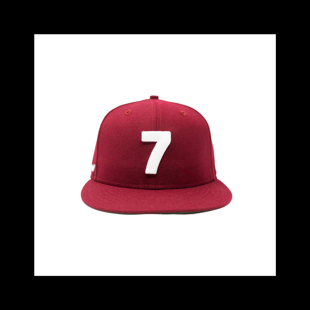 Crimson '7' Snapback