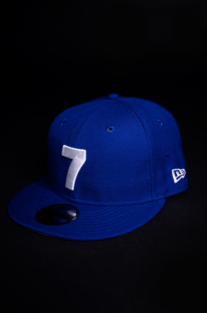 CMPD NEW ERA '7' COBALT SNAPBACK