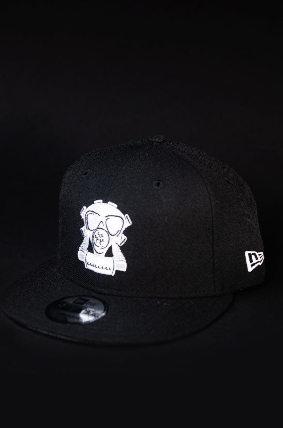 GASMASK BLACK SNAPBACK