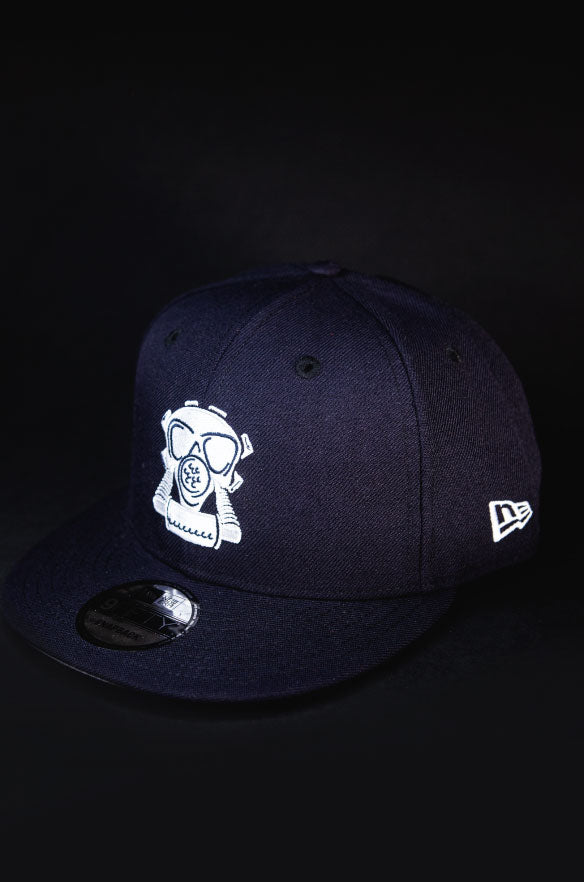 GASMASK NAVY SNAPBACK