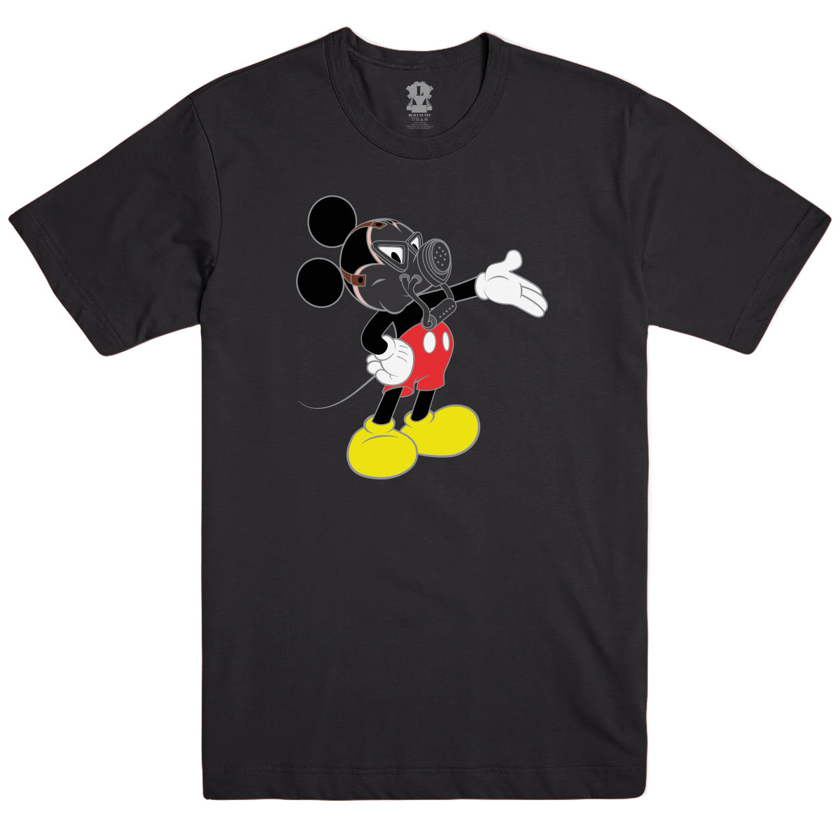 Gas Mask Mouse T-Shirt